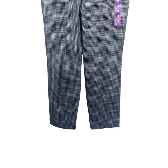 NWT Banana Republic 14 Womens Glen Plaid Trousers Office Comfort - Picture 11 of 16